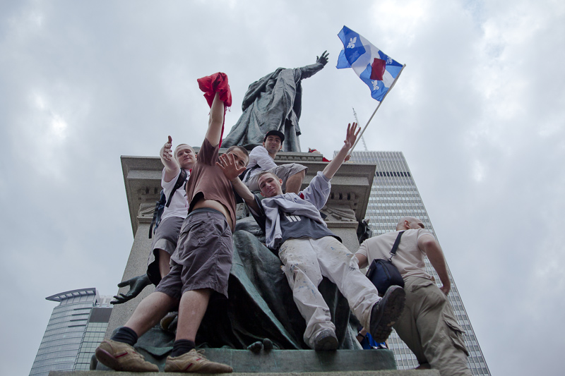 Student demonstration - Montreal 2012